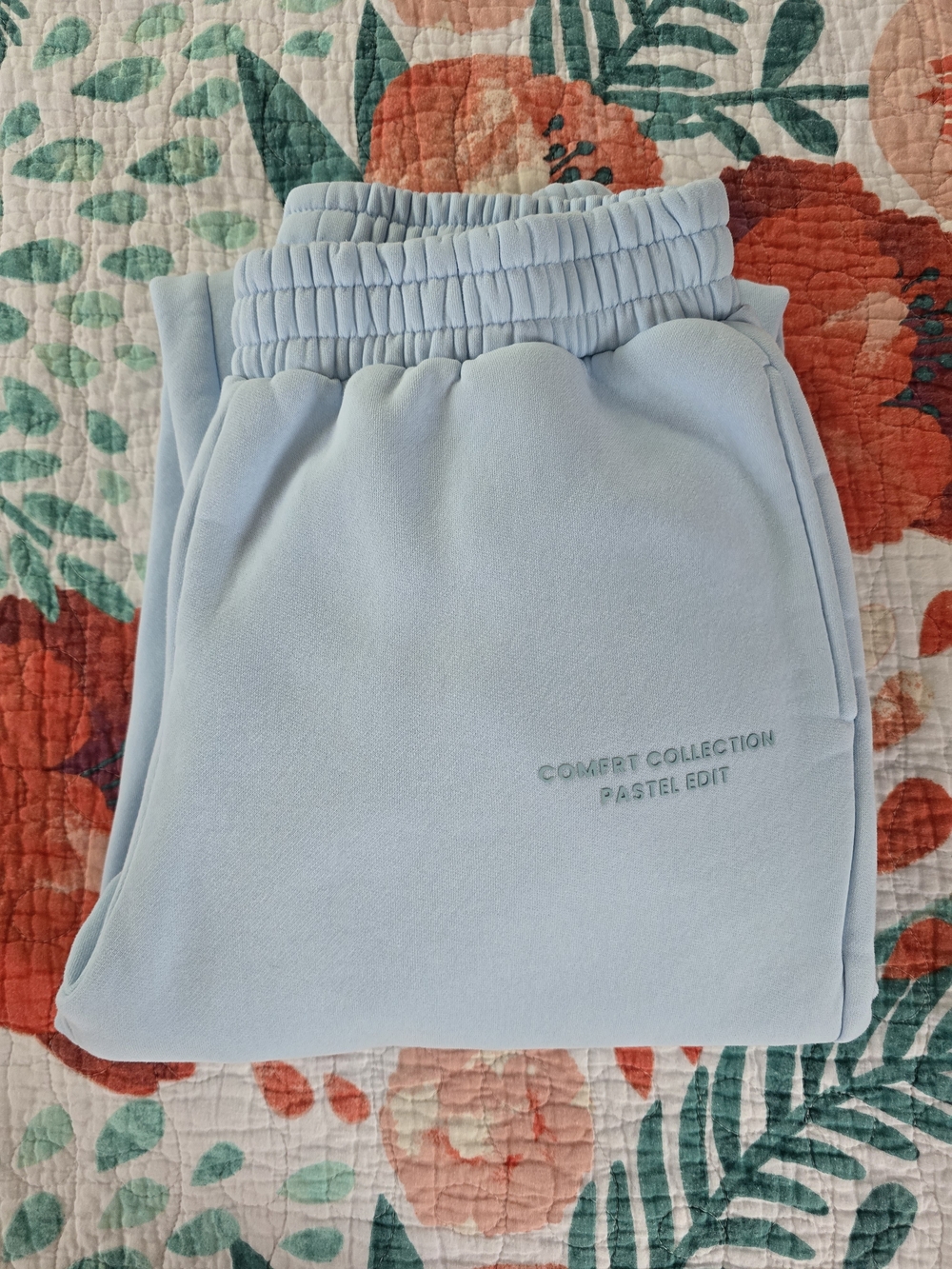 Comfrt Pastel Edit Light Blue Jogger Sweatpants